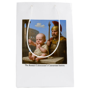 The Roman Colosseum’s Caesarean Section Medium Gift Bag
