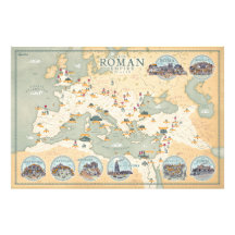 The Roman Empire map 117 AD