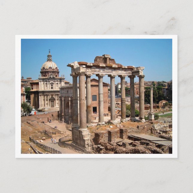 The Roman Forum Postcard (Front)