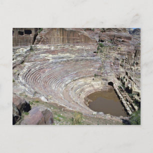 The Roman Theatre, Petra, Jordan Postcard