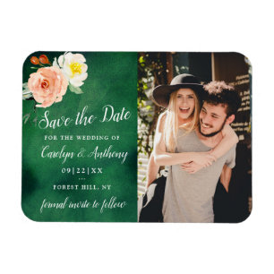 The Romance In Bloom Wedding Collection Magnet