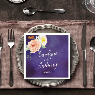 The Romance In Bloom Wedding Collection Napkin