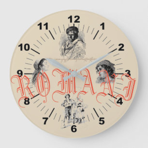 "The Romani people" Large Clock