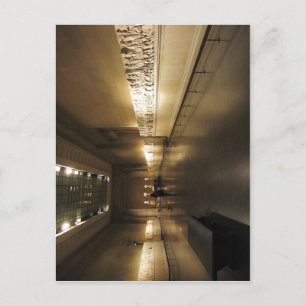 The room containing the Elgin Marbles in the Briti Postcard