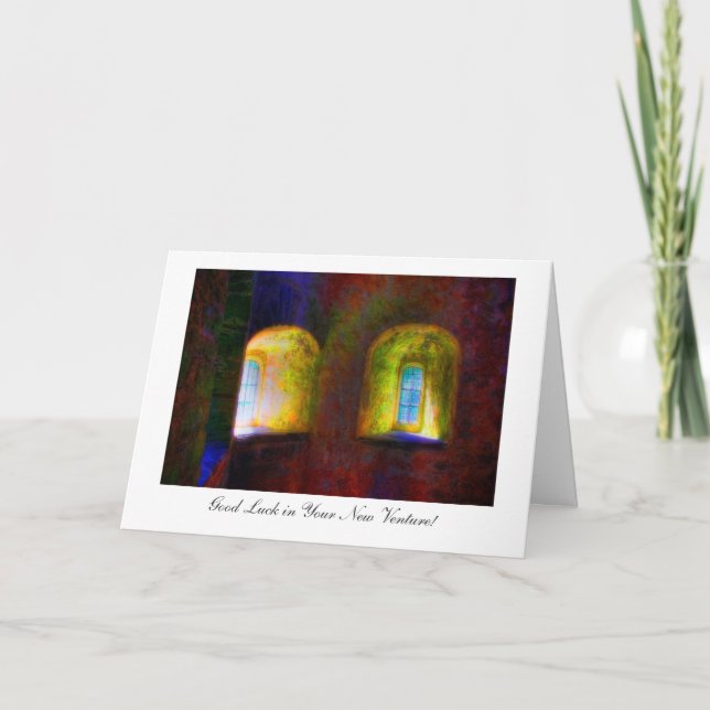 The Room In My Mind- Good Luck in Your New Venture Card (Front)