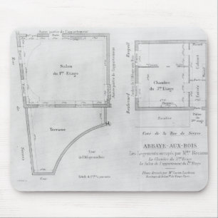 The Rooms of Madame Recamier Mouse Pad