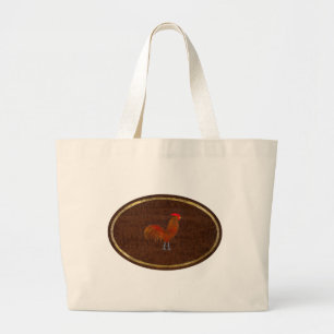 The Rooster 2009 Large Tote Bag