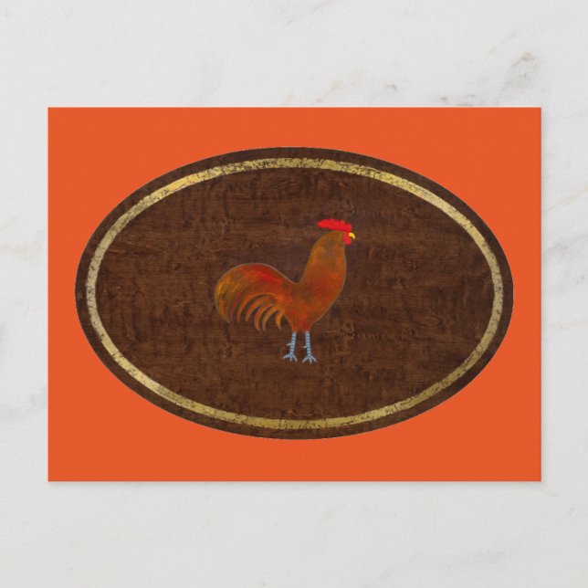 The Rooster 2009 Postcard (Front)