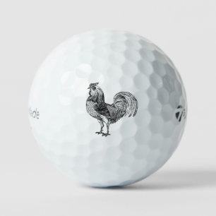 The Rooster  Golf Balls