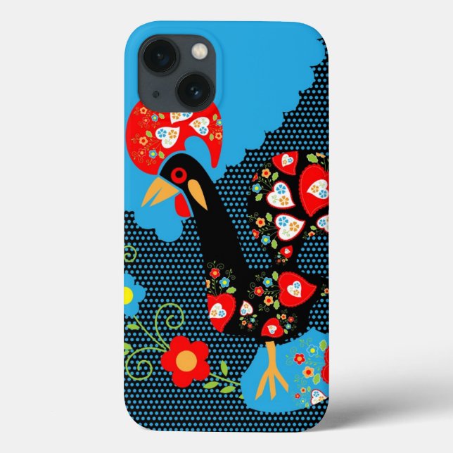 The Rooster of Portugal  Case-Mate iPhone Case (Back)