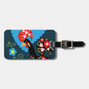 The Rooster of Portugal Luggage Tag