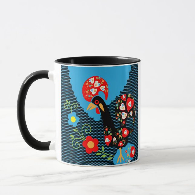 The Rooster of Portugal  Mug (Left)