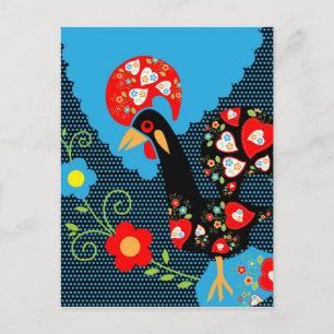 The Rooster of Portugal Postcard