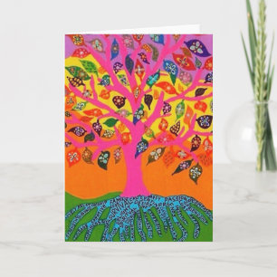 The Root Of Knowledge Tree Of Life - Greeting Card