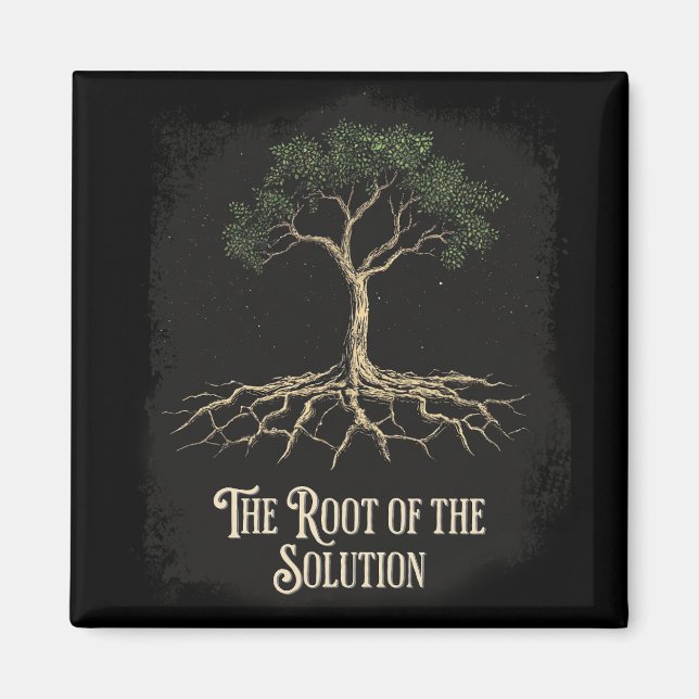The Root of the Solution Magnet (Front)