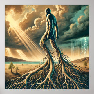 The Rooted Wanderer – A Connection Beyond Time Poster