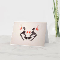 The Rorschach Test Ink Blots Plate 3 Two Humans