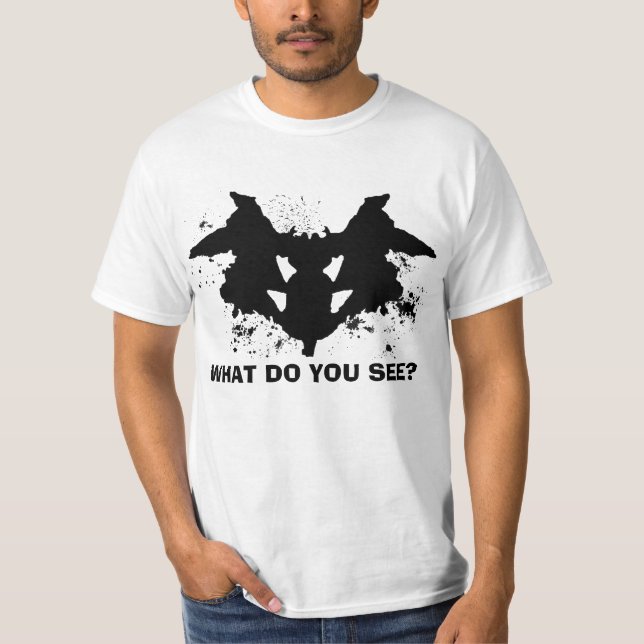 The Rorschach test T-Shirt (Front)