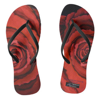 "The Rose" flip flop by Rosanne Coty