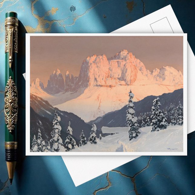 The Rose Garden of Saint Cyprian Holiday Postcard (Creator Uploaded)