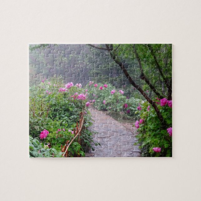 The Rose Garden Path Jigsaw Puzzle (Horizontal)