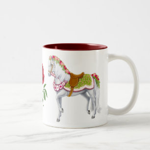The Rose Horse Mug