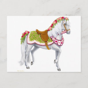 The Rose Horse Postcard
