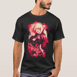 The Roses and Girl v2 T-Shirt