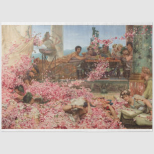 The Roses of Heliogabalus (Ancient Roman Luxury) Tissue Paper