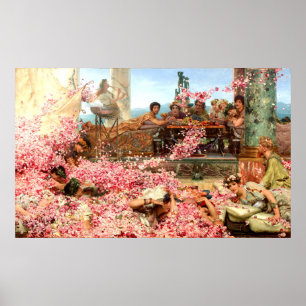 The Roses of Heliogabalus,  Lawrence Alma-Tadema Poster