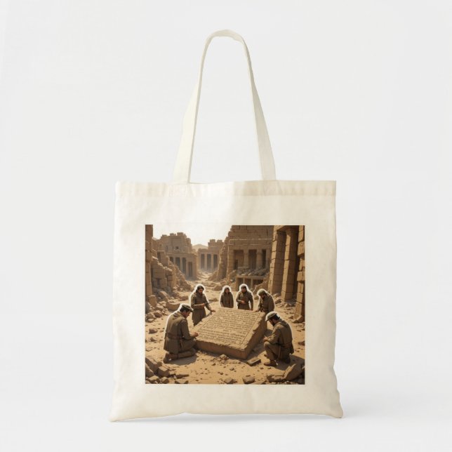 The Rosetta Stone Discovery (1799) Tote Bag (Front)