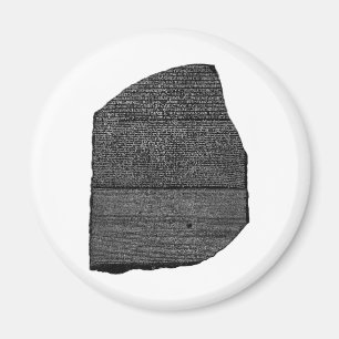 The Rosetta Stone Egyptian Granodiorite Stele Magnet
