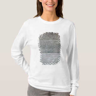 The Rosetta Stone, from Fort St. Julien, T-Shirt