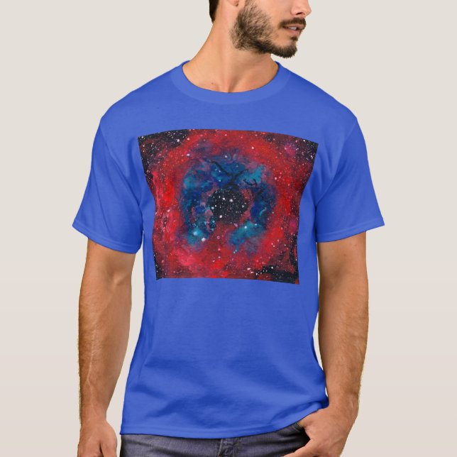 The Rosette Nebula t-shirt (Front)