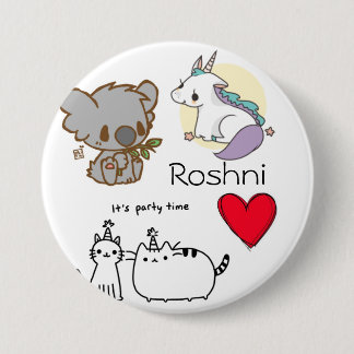 The Roshni Random 7.5 Cm Round Badge