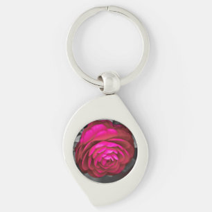 The Rosy Camellia Key Ring