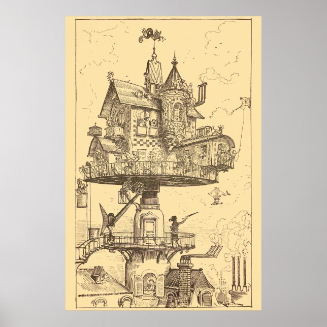 The Rotating House Poster (Front)