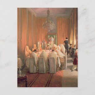 The Rothschild Family at Prayer Postcard