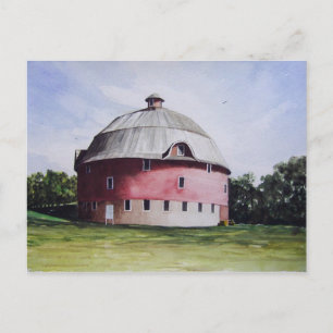 The Round Barn-postcard Postcard