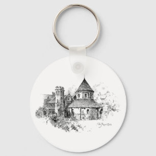 The Round Church Key Ring