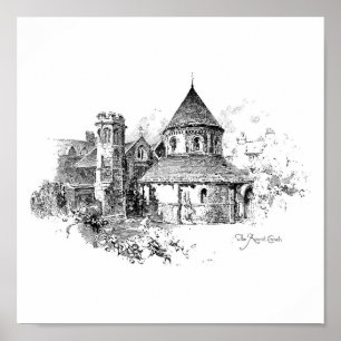 The Round Church Poster