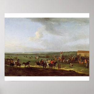 The Round Course at Newmarket, Preparing for the K Poster
