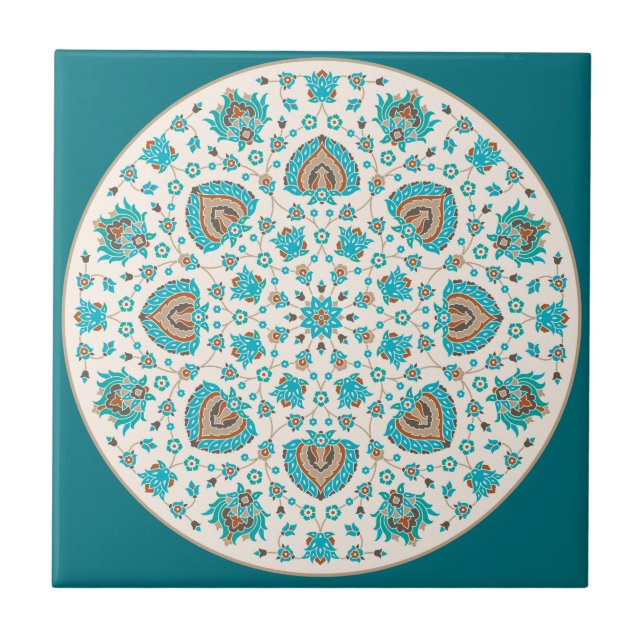 The Round Sky Ceramic Tile (Front)