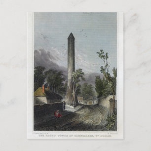 The Round Tower of Clondalkin Postcard