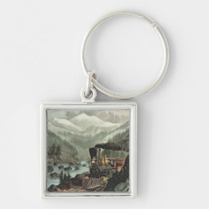 The Route to California Key Ring