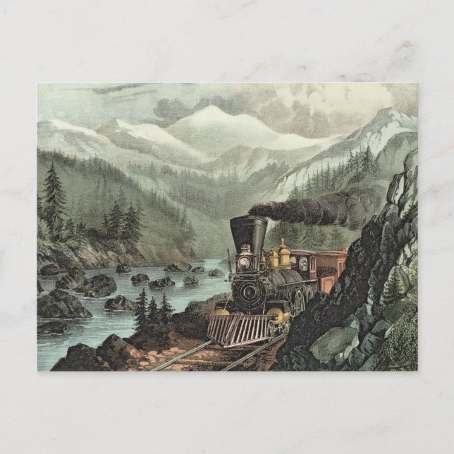 The Route to California Postcard (Front)