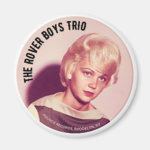 The Rover Boys Trio "Real Gone Yvonne" Magnet