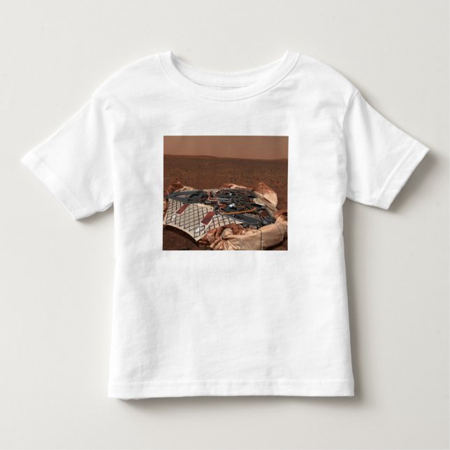 The rover's landing site toddler T-Shirt (Front)