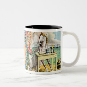 The Royal Arms Jubilant Two-Tone Coffee Mug