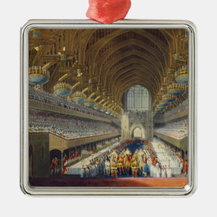 The Royal Banquet, First Course, from an album cel Metal Ornament
